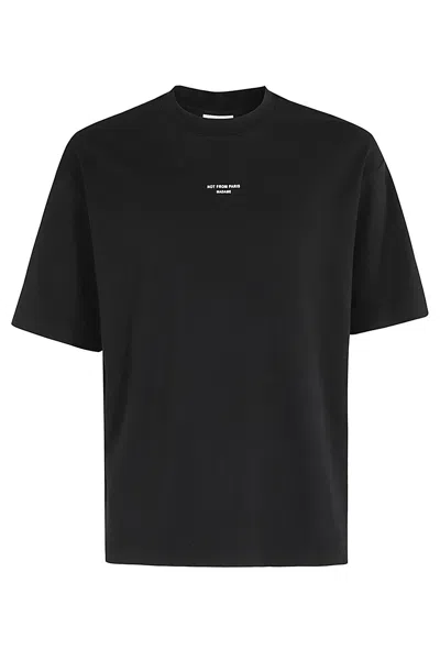 Drôle De Monsieur T-shirt Le Classique In Black