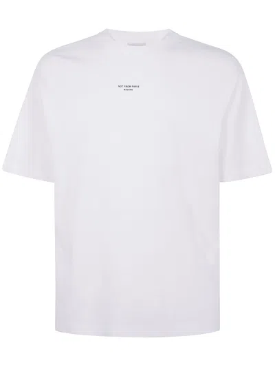 Drôle De Monsieur Le T-shirt Slogan Classique By Drole De Monsieur In White