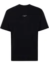 Drôle De Monsieur Crew Neck Slogan T-shirt With Straight Hem In Black