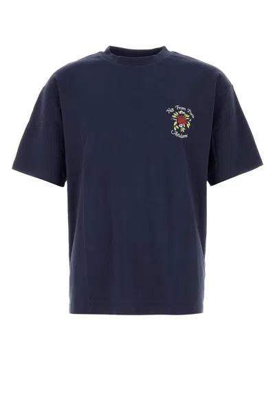 Drôle De Monsieur Crest T-shirt In Navy