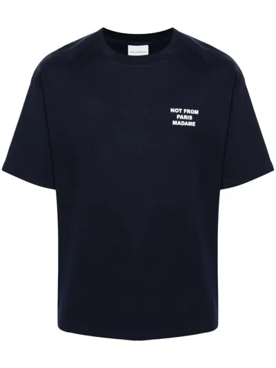 DRÔLE DE MONSIEUR DRÔLE DE MONSIEUR "LE T-SHIRT SLOGAN" T-SHIRT