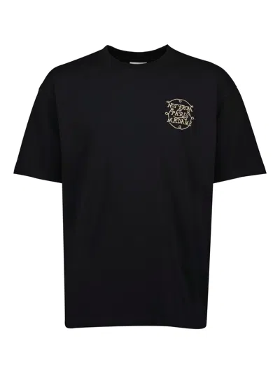 Drôle De Monsieur Le T-shirt Slogan Tresses In Black