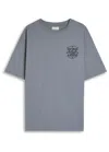 Drôle De Monsieur Drole De Monsieur Le Tshirt Slogan Tresses In Gray