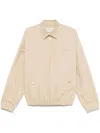 Drôle De Monsieur Le Trench Tweed Jacket In Neutrals