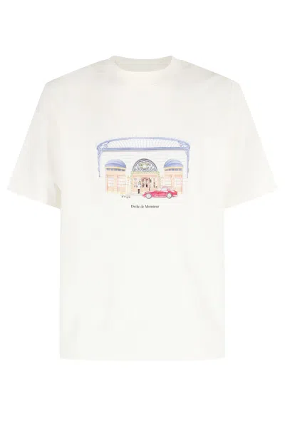 Drôle De Monsieur Le Tshirt Drole Palace In Yellow