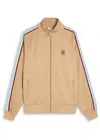 Drôle De Monsieur Le Veste Survetement Satin-jersey Track Jacket In Brown