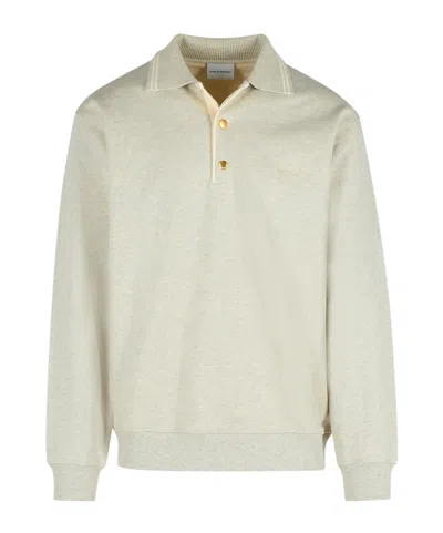 DRÔLE DE MONSIEUR DRÔLE DE MONSIEUR LOGO EMBROIDERED KNITTED JUMPER