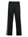 Drôle De Monsieur Logo-embroidered Track Pants In Black