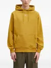 Drôle De Monsieur Logo-print Hoodie In Yellow