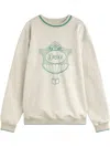 Drôle De Monsieur Logo Print Sweatshirt In 中性色