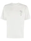 Drôle De Monsieur Logo Print T-shirt In White