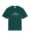 Drôle De Monsieur Logo Short-sleeved T-shirt In Green