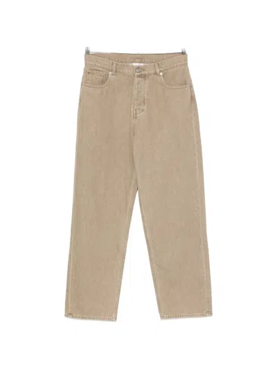 Drôle De Monsieur Logo-patch Belt-loop Jeans In Transparent