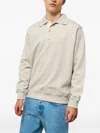 Drôle De Monsieur Logo Embroidered Knitted Jumper In Neutral