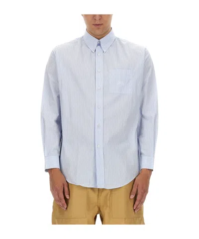 DRÔLE DE MONSIEUR DRÔLE DE MONSIEUR LA CHEMISE RAYÉE PINSTRIPED SHIRT
