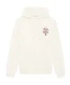 Drôle De Monsieur Vignes Hoodie Mit Slogan In White