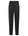 Drôle De Monsieur Man Pants Black Size L Polyester, Virgin Wool