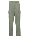 Drôle De Monsieur Man Pants Green Size S Polyester, Virgin Wool In Green
