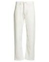 Drôle De Monsieur Man Pants White Size Xs Cotton In White