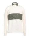 Drôle De Monsieur Logo-embroidered Polo Shirt In White