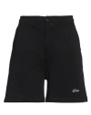 Drôle De Monsieur Man Shorts & Bermuda Shorts Black Size L Cotton In Black