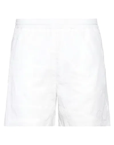 Drôle De Monsieur Man Shorts & Bermuda Shorts White Size M Polyamide