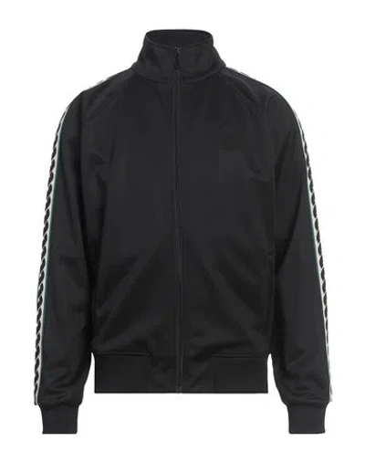 Drôle De Monsieur Man Sweatshirt Black Size M Polyester, Cotton