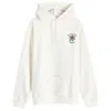 Drôle De Monsieur Drole De Monsieur Men's Cream Slogan Fleurs Le Hoodie In Beige
