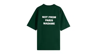 Pre-owned Drôle De Monsieur Men's Drole De Monsieur Basic Le T-shirt In Green
