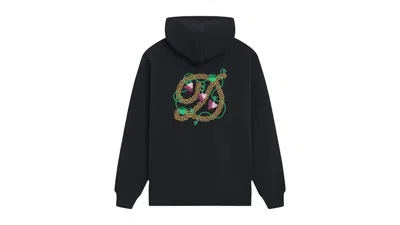 Pre-owned Drôle De Monsieur Men's Drole De Monsieur Le Hoodie Raisin Hoodie In Black