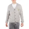 Drôle De Monsieur Drole De Monsieur Men's Grey D Raisin Le Cardigan