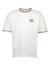 Drôle De Monsieur 'le T-shirt Slogan' White Crewneck T-shirt With Slogan Print On Front And Rear