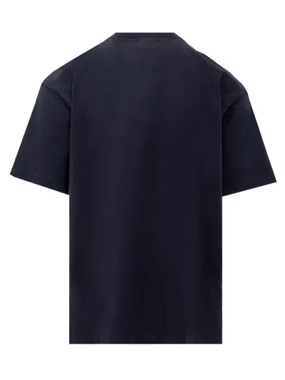 Drôle De Monsieur Drole De Monsieur Minimal Logo T-shirt In Navy