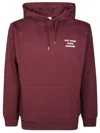 Drôle De Monsieur Drole De Monsieur Hoodie Bordeaux Not From Paris In White