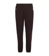 Drôle De Monsieur Monogram Trackpants In Brown