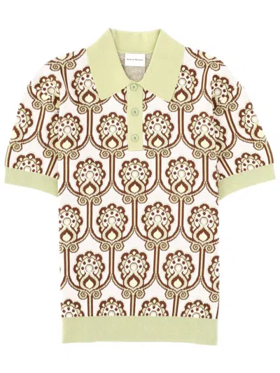 Drôle De Monsieur Multicolour Cotton Polo Shirt