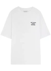 Drôle De Monsieur Nfpm Printed Cotton T-shirt In White