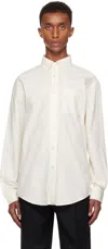 Drôle De Monsieur Off-white 'la Chemise Oxford' Shirt In White