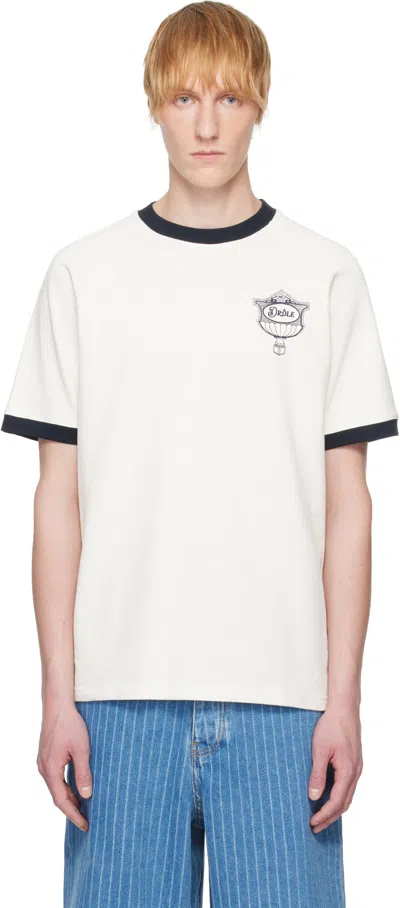 DRÔLE DE MONSIEUR OFF-WHITE 'LE T-SHIRT PIQUÉ DRÔLE' T-SHIRT
