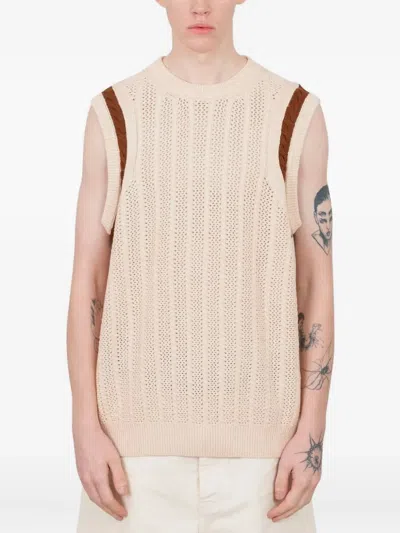 DRÔLE DE MONSIEUR OPEN-KNIT VEST