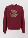 Drôle De Monsieur Oversize Crew Neck Cotton Sweatshirt