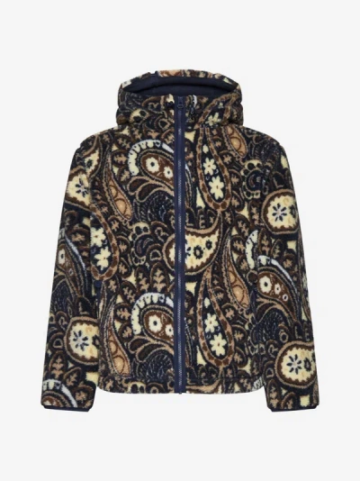 DRÔLE DE MONSIEUR PAISLEY POLAR FEECE JACKET