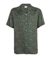 Drôle De Monsieur Paisley-print Short-sleeve Shirt In Multi