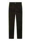 Drôle De Monsieur Trousers Drole De Monsieur In Corduroy In Green