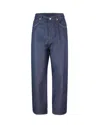 Drôle De Monsieur Jeans Baggy Brut Blue In Blue