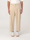 Drôle De Monsieur Pants  Men Color Beige In Beige