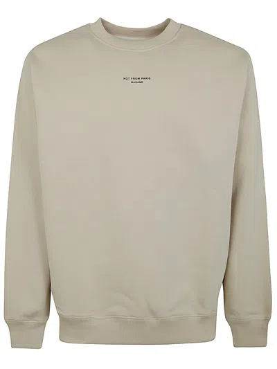 DRÔLE DE MONSIEUR LE SWEATSHIRT SLOGAN CLASSIQUE,PERM.SW148.CO127 27602199 MASTIC