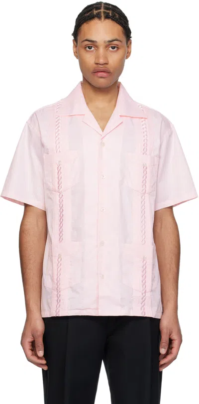 Drôle De Monsieur Pink 'la Chemise Cubaine' Shirt