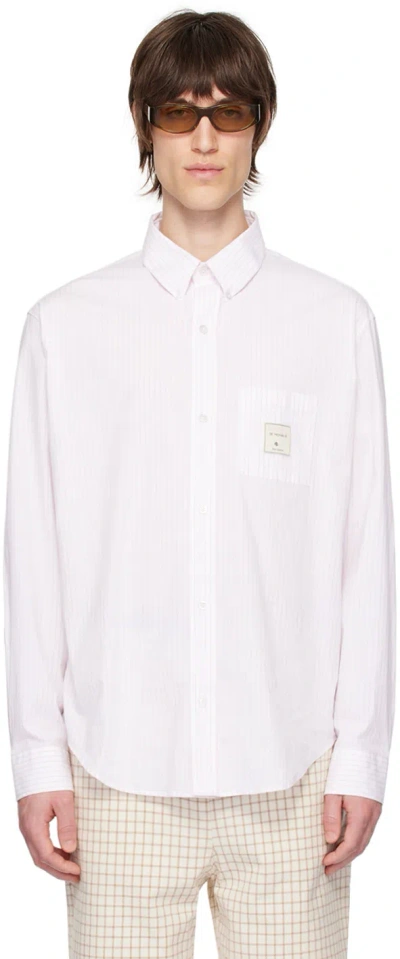 Drôle De Monsieur Pink 'la Chemise Rayée' Shirt