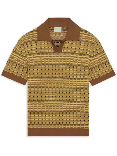 Drôle De Monsieur Polo Maille Coogie In Brown